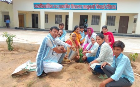 पौधारोपण के साथ साथ उनके संरक्षण  पर भी ध्यान देना चाहिए -- विमल जौंला