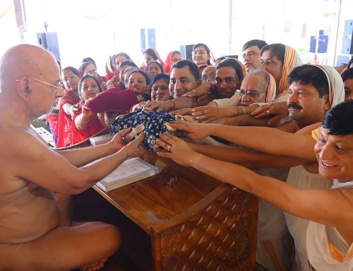 णमोकार मंत्र आत्मा की रक्षा का वाहन, धर्म  जीवन यात्रा का सुरक्षित हाईवे" : आचार्यश्री