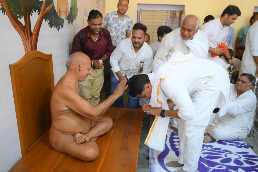 धर्म ही है आपदा और कष्ट से मुक्ति का उपाय :आचार्यश्री वर्धमान सागर जी