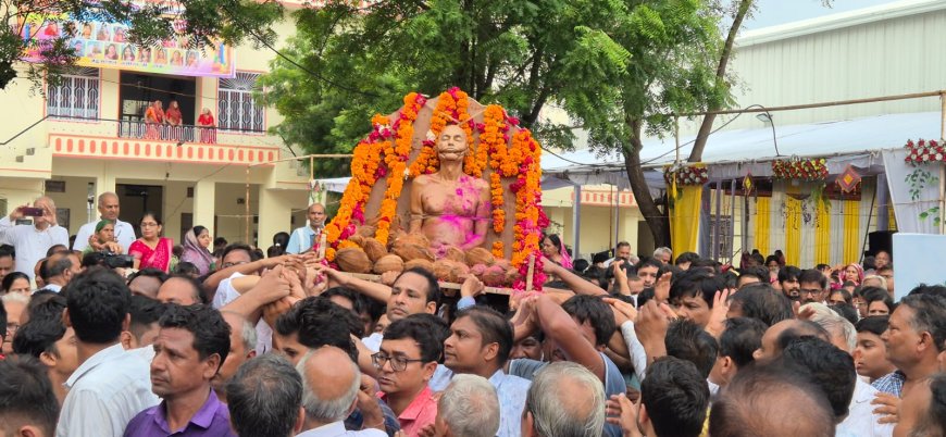 क्षुल्लक विशाल सागर महाराज का निर्माण से महानिर्वाण हुआ