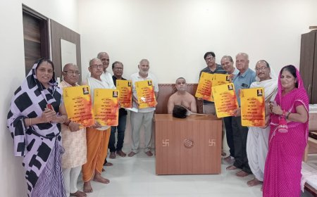 धर्म का मार्ग गुरु ही प्रशस्त करते हैं जीवन में: उपाध्याय ऊर्जयंत सागर जी