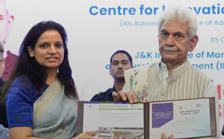 'राज किसान साथी' प्रोजेक्ट को मिला राष्ट्रीय सीआईपीएस इनोवेशन अवार्ड