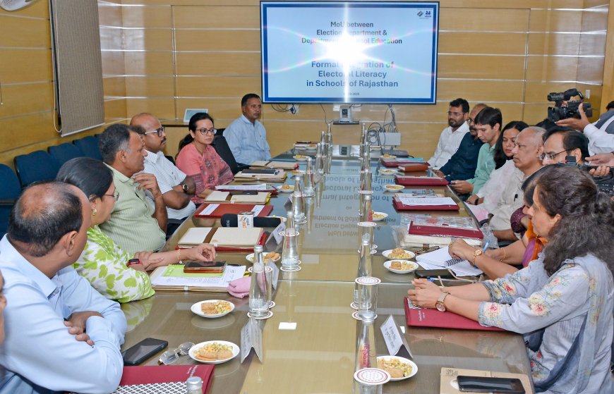 प्रदेश के विद्यार्थियों में मतदाता जागरूकता के क्षेत्र में यह एमओयू मील का पत्थर