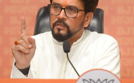 धमाका नहीं, ड्रामा कर रहे राहुल गांधी: अनुराग सिंह ठाकुर 