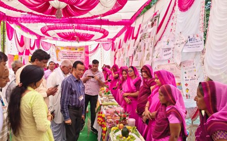 सेवा पर्व पखवाड़ा के तहत ग्रामीण सेवा शिविर का आयोजन