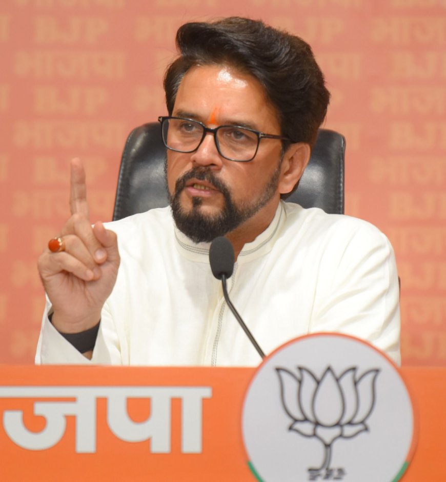 धमाका नहीं, ड्रामा कर रहे राहुल गांधी: अनुराग सिंह ठाकुर 