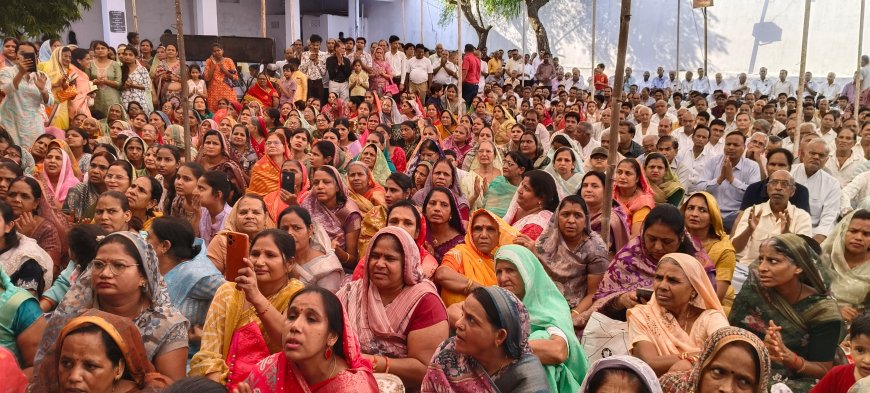 भगवान नेमीनाथ के वार्षिक कलशाभिषेक में उमड़ा जन सैलाब