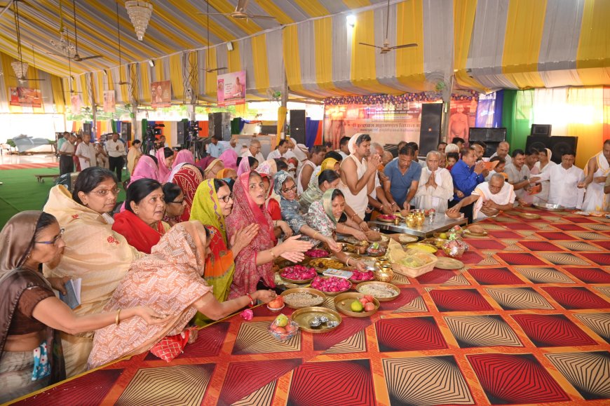 समाज ,संगठन में कैंची नहीं सुई बनकर कार्य करें :आचार्य श्री वर्धमान सागर जी