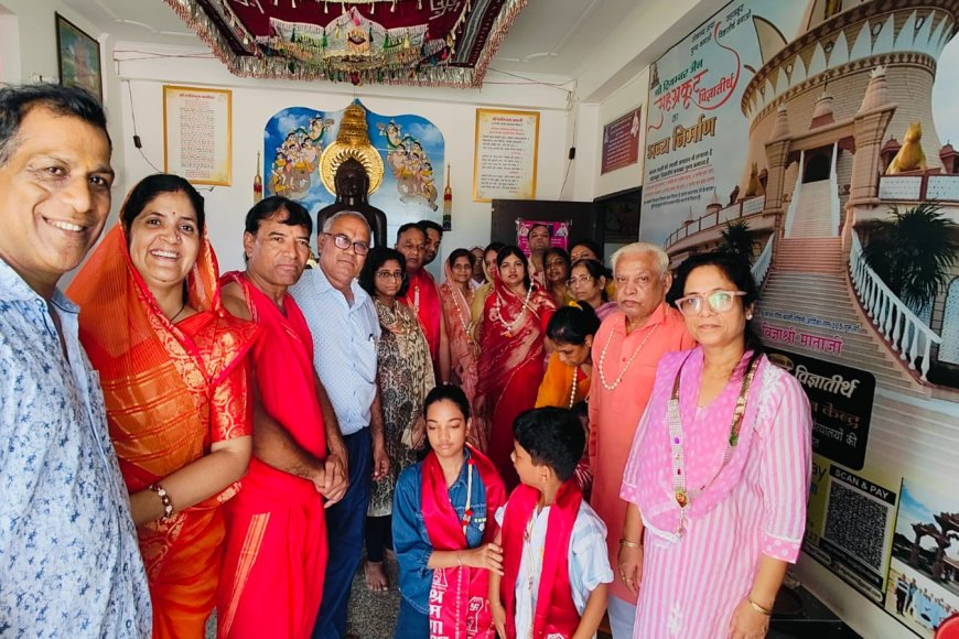 जो आत्मा का उत्थान कराये वह धर्म है - ज्ञान श्री माताजी