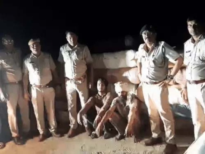 कंटेनर के सीक्रेट चैंबर से 5 करोड़ का गांजा पकड़ा