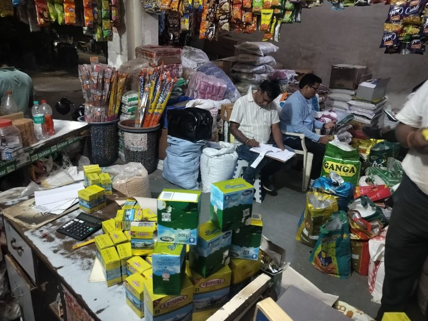 ब्रह्मपुरी में नकली सरस और कृष्णा घी का भंडाफोड़