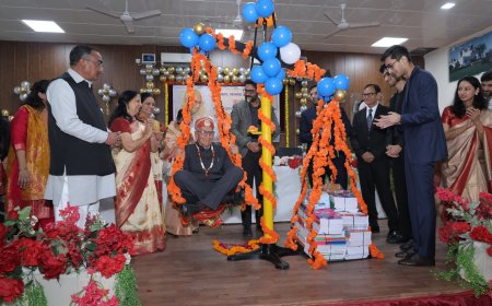 90 वर्ष की आयु में भी सेवा का संकल्प