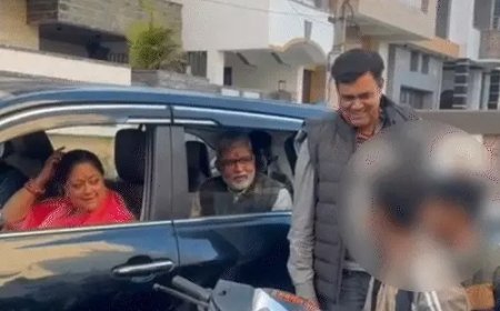 पूर्व सीएम राजे ने अपनी गाड़ी रुकवाकर समझाए ट्रैफिक नियम