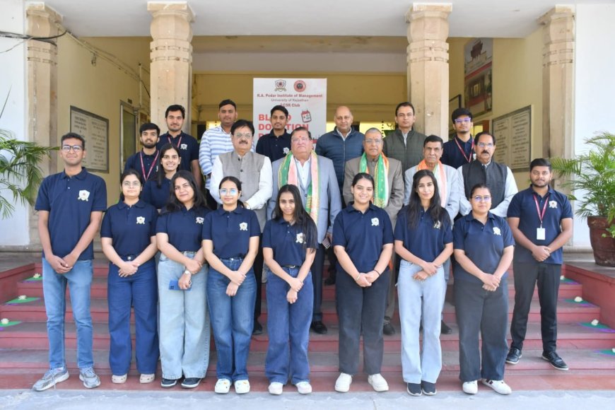 रक्तदान व  चिकित्सा शिविर का आयोजन