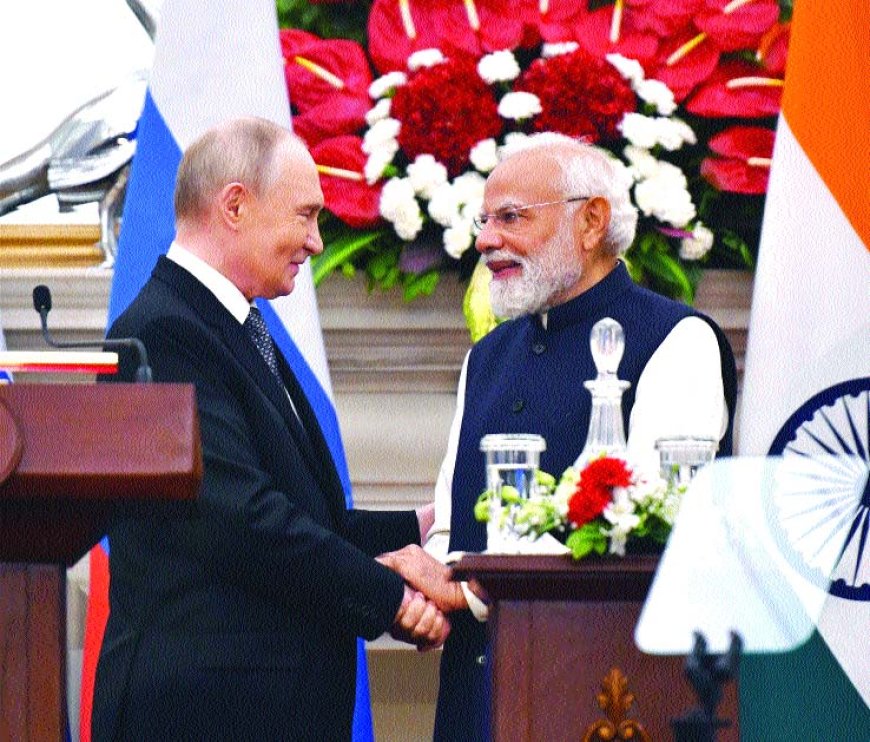 भारत-रूस के बीच 19 समझौतों पर लगी मुहर