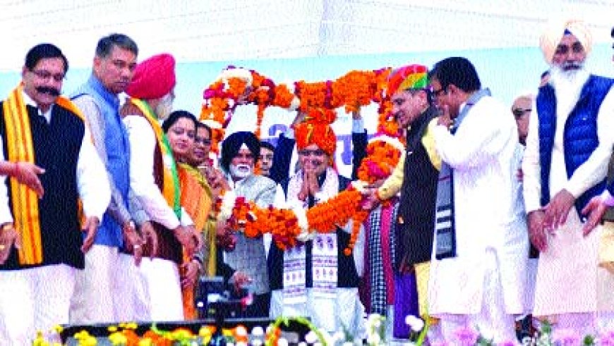 भजनलाल ने किसानों के लिए खोला पिटारा, 1,717 करोड़ की दी सौगातें