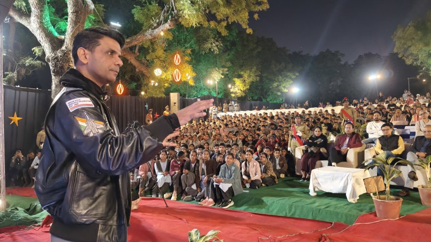 उदयपुर में भावनाओं, सपनों और अंतरिक्ष की उड़ान