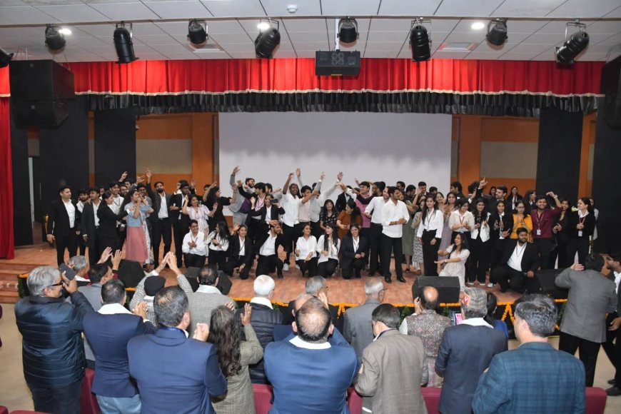 फैकल्टी एवं विद्यार्थियों के साथ संवाद