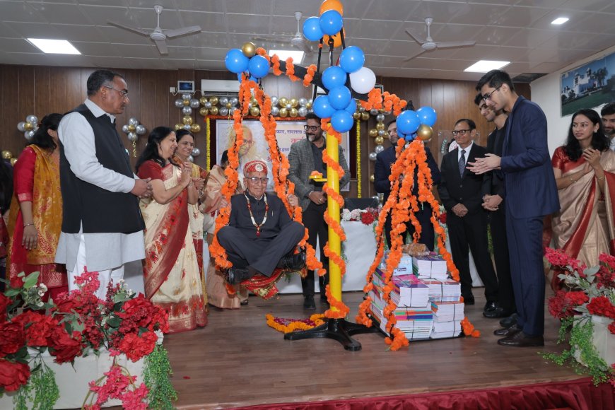 90 वर्ष की आयु में भी सेवा का संकल्प