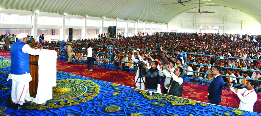 कुमावत समाज निर्माण कला से जुड़ी संस्कृति का संवाहक : हरिभाऊ