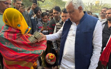 किरोड़ी बाबा को मेरी उम्र लग जाए..." लिखने वाले प्रशंसक के घर पहुंचे मंत्री