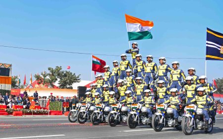 सैन्य परंपरा, शौर्य और अत्याधुनिक क्षमताओं का शानदार प्रदर्शन