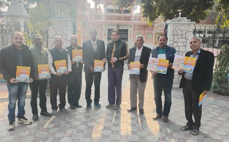 प्रथम पूज्य गणेशजी को दिया निमंत्रण एवं किया पोस्टर विमोचन