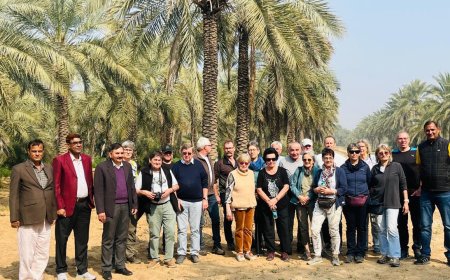 एग्रो टूरिज्म के जरिए क्षेत्र के कृषि शोध व अनुसंधान से हुए रुबरु