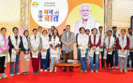 राष्ट्रीय मतदाता दिवस पर नव मतदाताओं का सम्मान