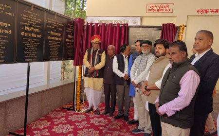 यूडीएच राज्य मंत्री ने विभिन्न विकास कार्यों का किया लोकार्पण