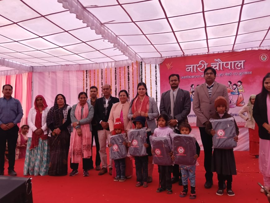 बस्सी में नारी चौपाल बना महिला सशक्तिकरण का सशक्त मंच