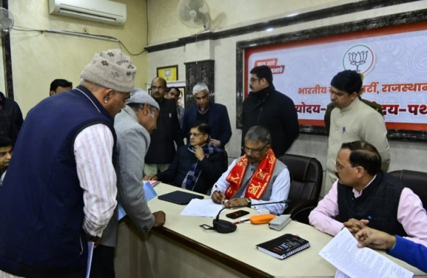 कार्यकर्ता सुनवाई कार्यक्रम सरकार और संगठन के बीच सेतु : खींवसर