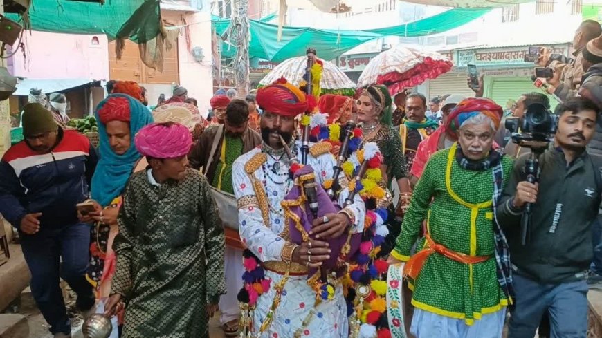 बीकानेर अंतरराष्ट्रीय ऊंट उत्सव का हेरिटेज वॉक के साथ आगाज