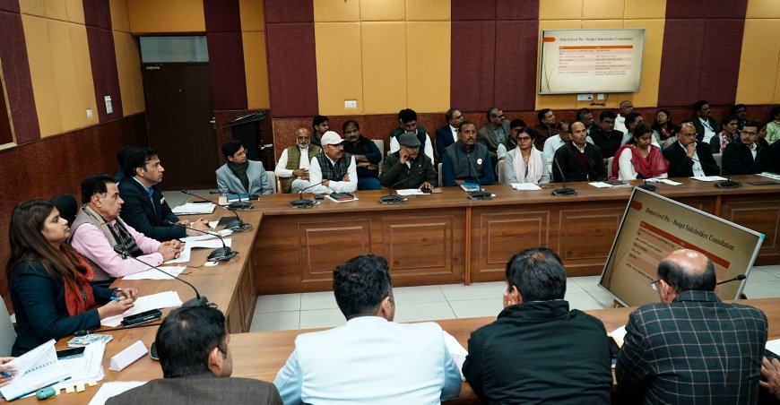 जन आकांक्षाओं पर खरा उतरेगा प्रदेश का आगामी बजट - जोगाराम पटेल