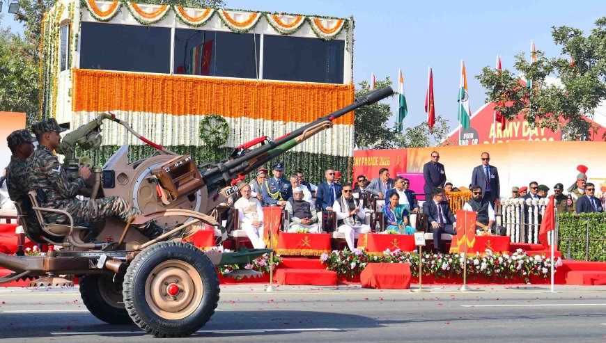 सैन्य परंपरा, शौर्य और अत्याधुनिक क्षमताओं का शानदार प्रदर्शन