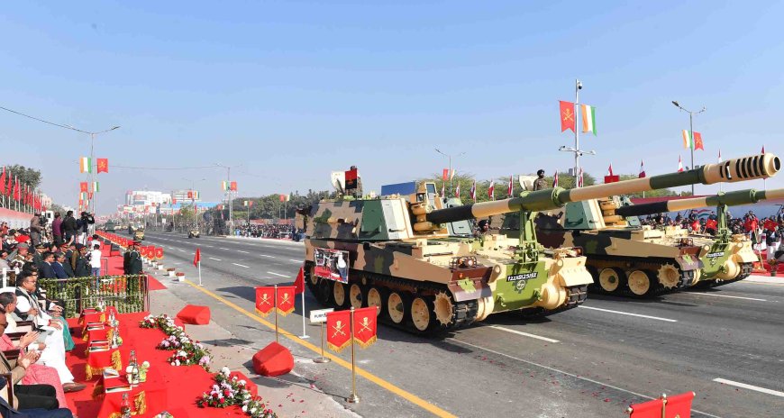 सैन्य परंपरा, शौर्य और अत्याधुनिक क्षमताओं का शानदार प्रदर्शन