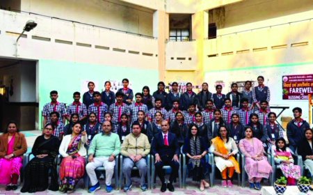 प्राचार्य ने दिया आत्मविश्वास और सफलता का मंत्र