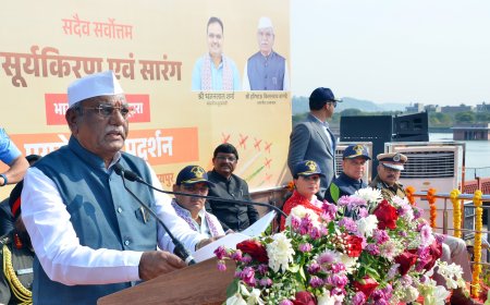 सूर्य किरण और सारंग एयर शो प्रेरणा देने वाला, जोश जगाने वाला-राज्यपाल