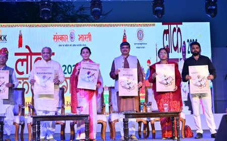 जयपुर में ‘रावण हत्था’ डाक्यूमेंट्री के पोस्टर का भव्य विमोचन लोक कला