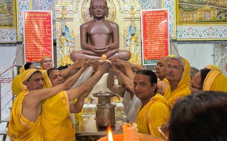 भगवान चंद्रप्रभु का मोक्ष कल्याणक धूमधाम से मनाया