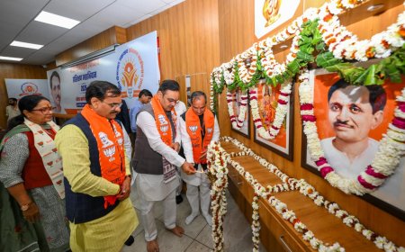 वैचारिक प्रतिबद्धता के चलते विशाल वटवृक्ष बना भाजपा : भजनलाल शर्मा