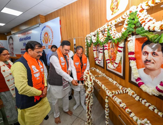 वैचारिक प्रतिबद्धता के चलते विशाल वटवृक्ष बना भाजपा : भजनलाल शर्मा