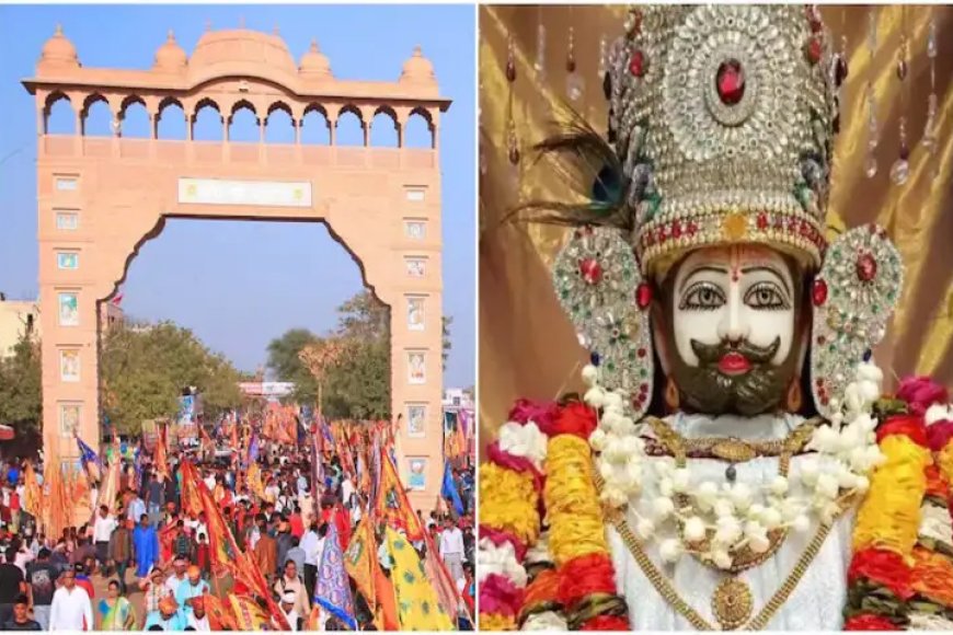 खाटूधाम में आध्यात्मिक अनुभूति का दिव्य नजारा
