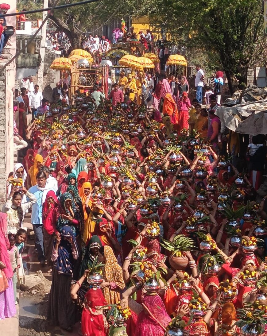 11 कुण्डीय रूद्र महायज्ञ  भव्य कलश यात्रा