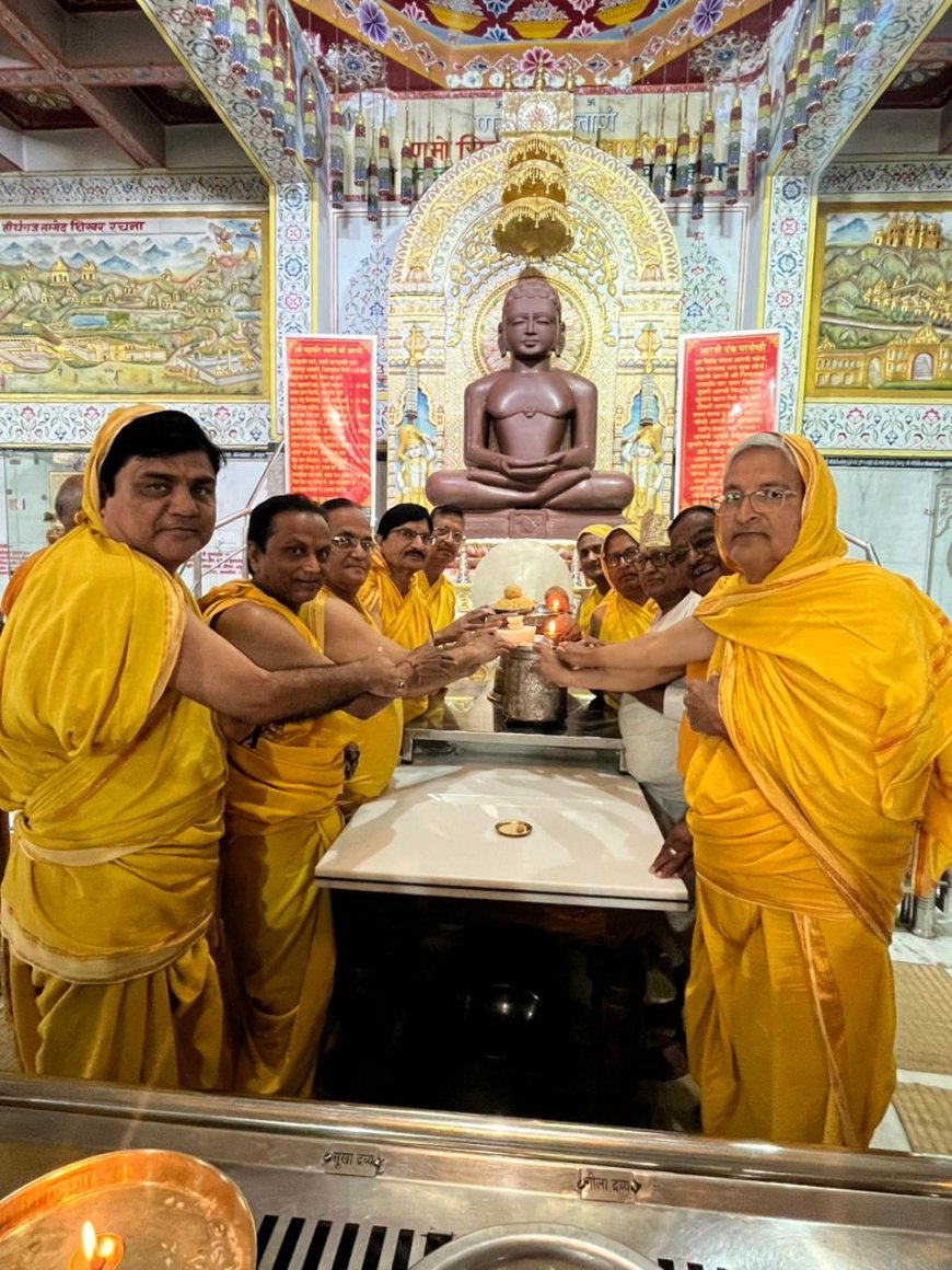 भगवान सुपार्श्वनाथ मोक्ष कल्याणक धूमधाम से मनाया