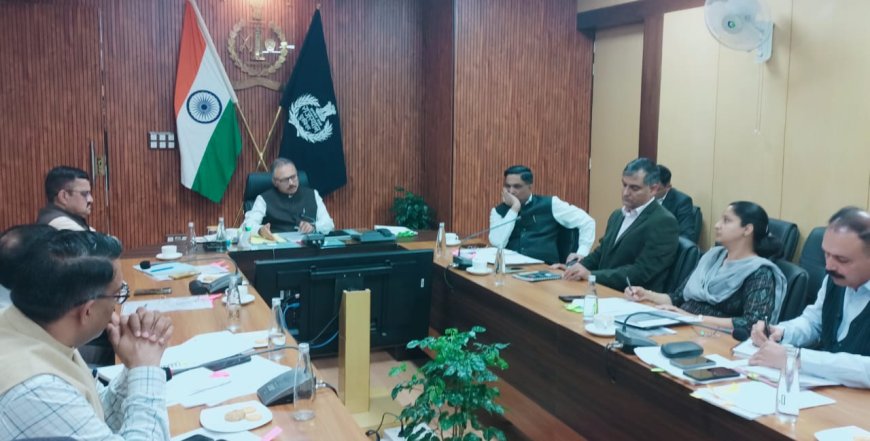 पर्यटकों की सुरक्षा व सुविधा के पुख्ता प्रबंध करने के संबंध में हुई चर्चा