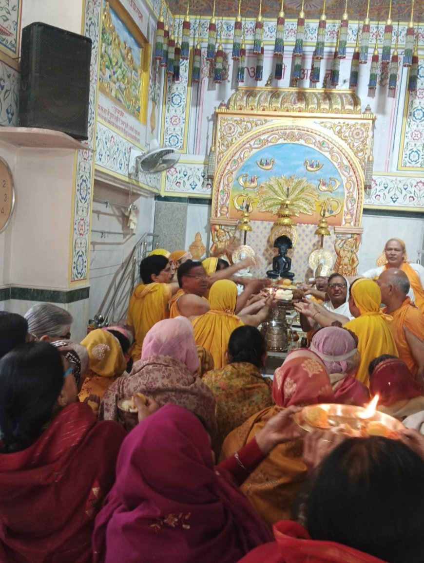 मानव का सौंदर्य है धर्म-आचरण : आर्यिका नंदीश्वर मती