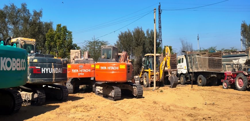 नागौर पुलिस का वज्र प्रहार: अवैध खनन पर बड़ी चोट