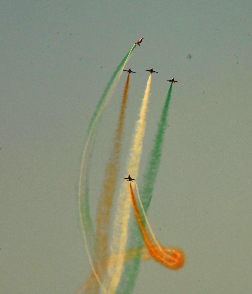 सूर्य किरण और सारंग ने हैरतअंगेज करतबों से जयपुरवासियों को किया रोमांचित