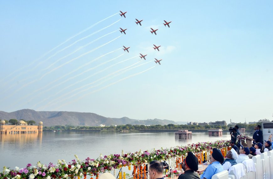 सूर्य किरण और सारंग एयर शो प्रेरणा देने वाला, जोश जगाने वाला-राज्यपाल